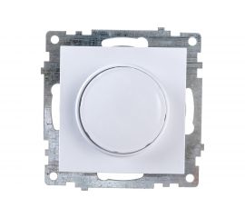 Диммирующий выключатель STEKKER механизм, GLS10-7106-01, 250V, 500W, серия Катрин, белый 39307 