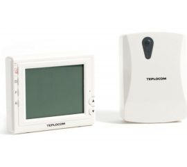 Термостат комнатный беспроводной Teplocom TS-Prog-2AA/3A-RF Бастион 915 