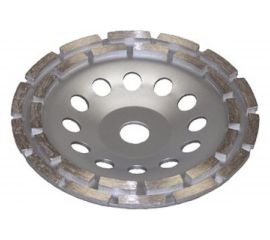 Чашка алмазная сегментная двухрядная 125 мм EКТО DC-002-125 