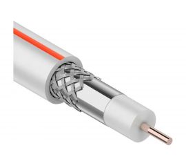 Коаксиальный кабель PROconnect SAT 50M, 75 Ом, CCS/Al/Al, 75%, бухта 20 м, белый 01-2401-2-20 