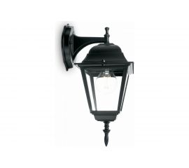 Светильник FERON НБУ-60w вниз, Е27, IP44, черный 11016 