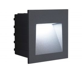 Светодиодный встраиваемый светильник FERON, 3W, 4000K, IP65, LN013, серый 41175 