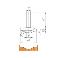 Фреза ФК 0776 МебельДрев 4627198886115 