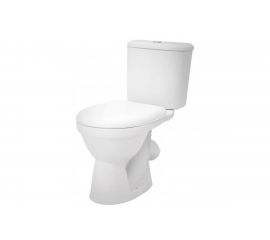 Унитаз-компакт Santek Бореаль антивсплеск, косой выпуск, 2 режима, сиденье DP, SC, Clip up 1WH302146 446393 