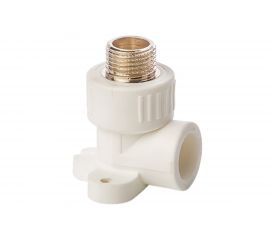 Угольник PPR LAMMIN с креплением, НР, 20х1/2"" Lm31054020015 