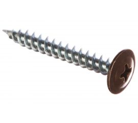 Саморез ПШО КРЕП-КОМП острый 4,2х32 RAL8017 500шт пшо328017 