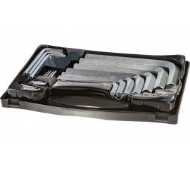 Набор Г-образных ключей AV Steel HEX 2-22мм 19 предм. AV-361119 