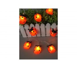 Садовая гирлянда на солнечной батарее "Божья коровка" КОСМОС KOC_SOL110 