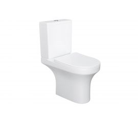 Унитаз-компакт Damixa Skyline безободковый, с сиденьем микролифт DX35C8600SC 