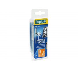 Заклепка из нержавеющей стали (50 шт; 4x14 мм) RAPID 5000395 