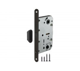 Врезная защелка Fuaro MAGNET M96WC-50 BL-24 черный new plate 42923 