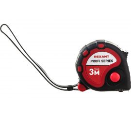 Рулетка REXANT Профи прорезиненный корпус 12-9004 