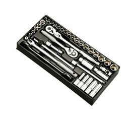 Набор головок и аксессуаров Hans ложемент 3/8 38 шт TT-38 