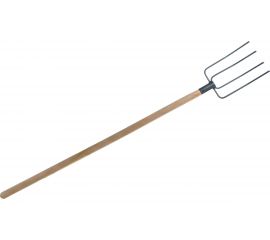 Навозные вилы с деревянным черенком Gigant 4-х рогие, сварные GFF-03 