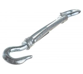 Талреп STAYER DIN 1480, крюк-крюк, М12, 4 шт, оцинкованный, 30525-12 