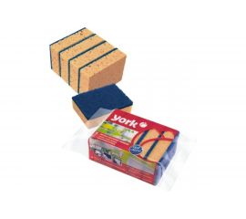 Губки для посуды YORK Премиум 5 шт. 030300 