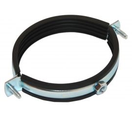 Сантехнический хомут для труб с гайкой СВК 4 М8 105-115 SVK-Fe100М8 