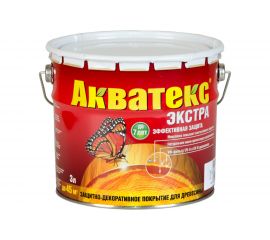 Защитно-декоративное по��рытие для древесины Акватекс Экстра Орегон 3 л 4 13865 