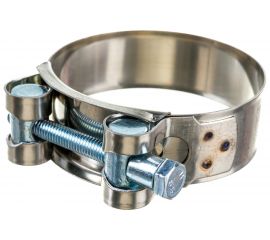 Силовой хомут Nord-Yada Д: 60-63 мм, Ш: 22 мм, Т: 0,6 мм, болт: М6х60, нерж. сталь 902887 