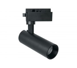 Трековый однофазный светильник FERON на шинопровод, AL140, 14W, 4000К белый, 1260Lm, черный, 41610 