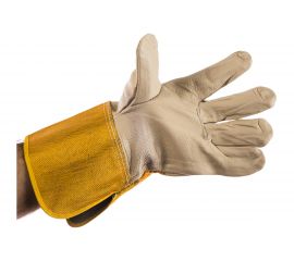 Комбинированные спилковые рабочие перчатки БЕРТА 323 