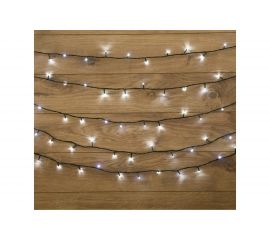 Светодиодная гирлянда NEON-NIGHT Твинкл-Лайт 8 режимов, 20м, 160 LED, тёмно-зелёный провод, белый 303-115 