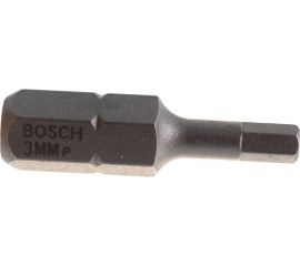 Бита Extra Hart 3 шт. (25 мм; HEX3) Bosch 2607001722 
