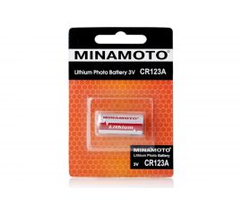 Батарейка Minamoto CR123, 1 card 856 