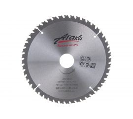 Диск пильный тонкий (200 мм; 48T; 32 мм) по дереву профи АТАКА 8078750 