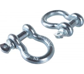 Такелажная скоба ЗУБР омегообразная, 5/8"" 15.9 мм, 4 шт, оцинкованная 304525-16 
