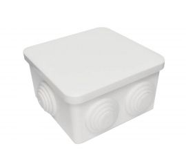 Распаячная влагозащищенная коробка MTG с 6 вводами настенная 100x100x50 IP54 31392 