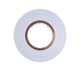 Изолента ПВХ UNIBOB 15 мм х 20 м, белая, 130 мкм 211764 