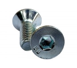 Винт ZAMETAL М12х25 пр. 8.8, с пот. гол., в/ш, DIN 7991, оц., 50 шт ZA516251 