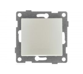 Механизм выключателя GUSI ELECTRIC 1кл., СУ, 10А, 250В, жемчуг С10В1-028 