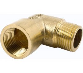 Уголок резьба наружная и внутренняя 1/4 латунь Pegas pneumatic 4311 