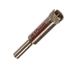 Коронка алмазная по стеклу и керамике (2 шт; 10 мм) ПРАКТИКА 777-246 