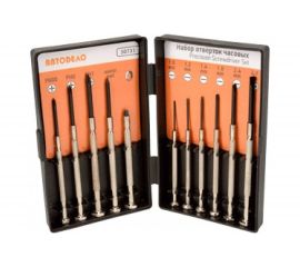 Набор отверток часовых АвтоDело 11предметов 13634 