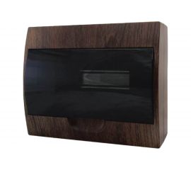 Распределительный навесной щит EKF ЩРН-П-12 PROxima IP41 темное дерево SQpb40-n-12-dark 