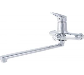 Смеситель для ванны LEDEME картридж диаметр 35 мм, длинный излив S-30, дивертор в корпусе L2213 65754 