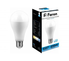 Светодиодная лампа FERON 25W 230V E27 6400K, LB-100 25792 