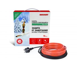 Комплект нагревательного саморегулирующегося кабеля REXANT пищевой 10HTM2-CT 51-0601 