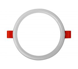 Светодиодная круглая встраиваемая панель OGM с регулировкой, 8Вт, 750Лм, ДБ, 115х20мм. LP-05 