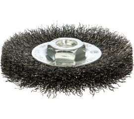Щетка дисковая цилиндрическая по нержавейке (115 мм; М14х2 мм) для УШМ Профоснастка 20804012 