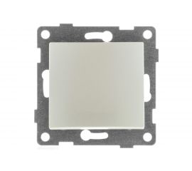 Механизм выключателя GUSI ELECTRIC 1 клавиша, СУ, 10А, 250В, жемчуг С11В1-028 