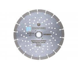 Диск алмазный сегментный по бетону (230x2.5x11x22.23 мм) Kronger U200230 