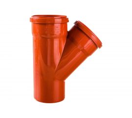 Тройник ПОЛИТЭК 110x110/45 градусов 200311045 