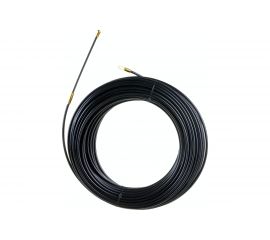 Нейлоновая кабельная протяжка TDM НКП диаметр 4мм длина 30м с наконечниками. черная SQ0590-0026 