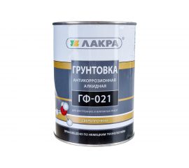 Грунт Лакра ГФ-021 красно-коричневый, 1 кг 90000673606 