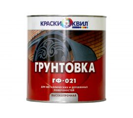 Грунтовка Краски квил ГФ-021 черная, банка 1,9 кг 4660000614551 