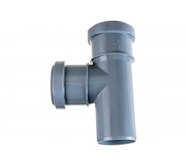 Тройник ПОЛИТЭК 50х50/87.5 градусов 205087 